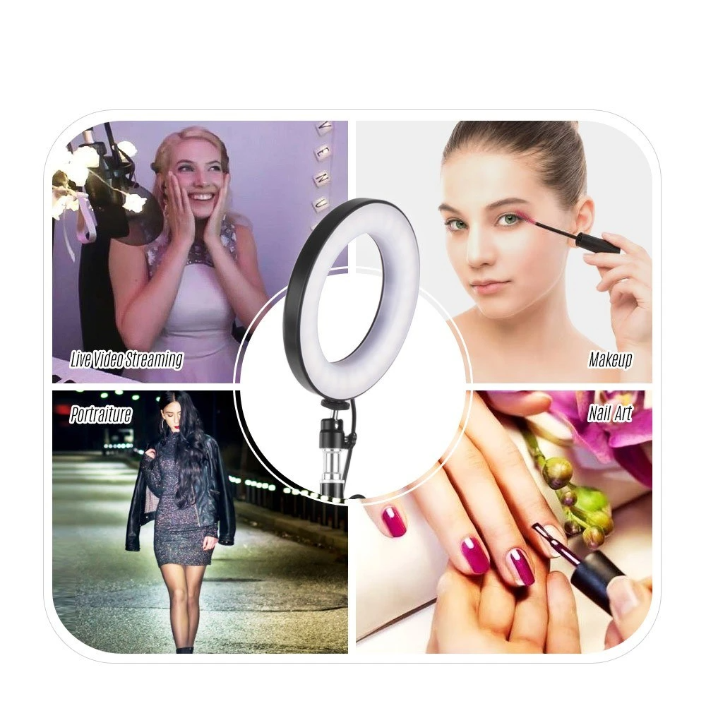 6 Inch Desktop Mini LED Ring Light