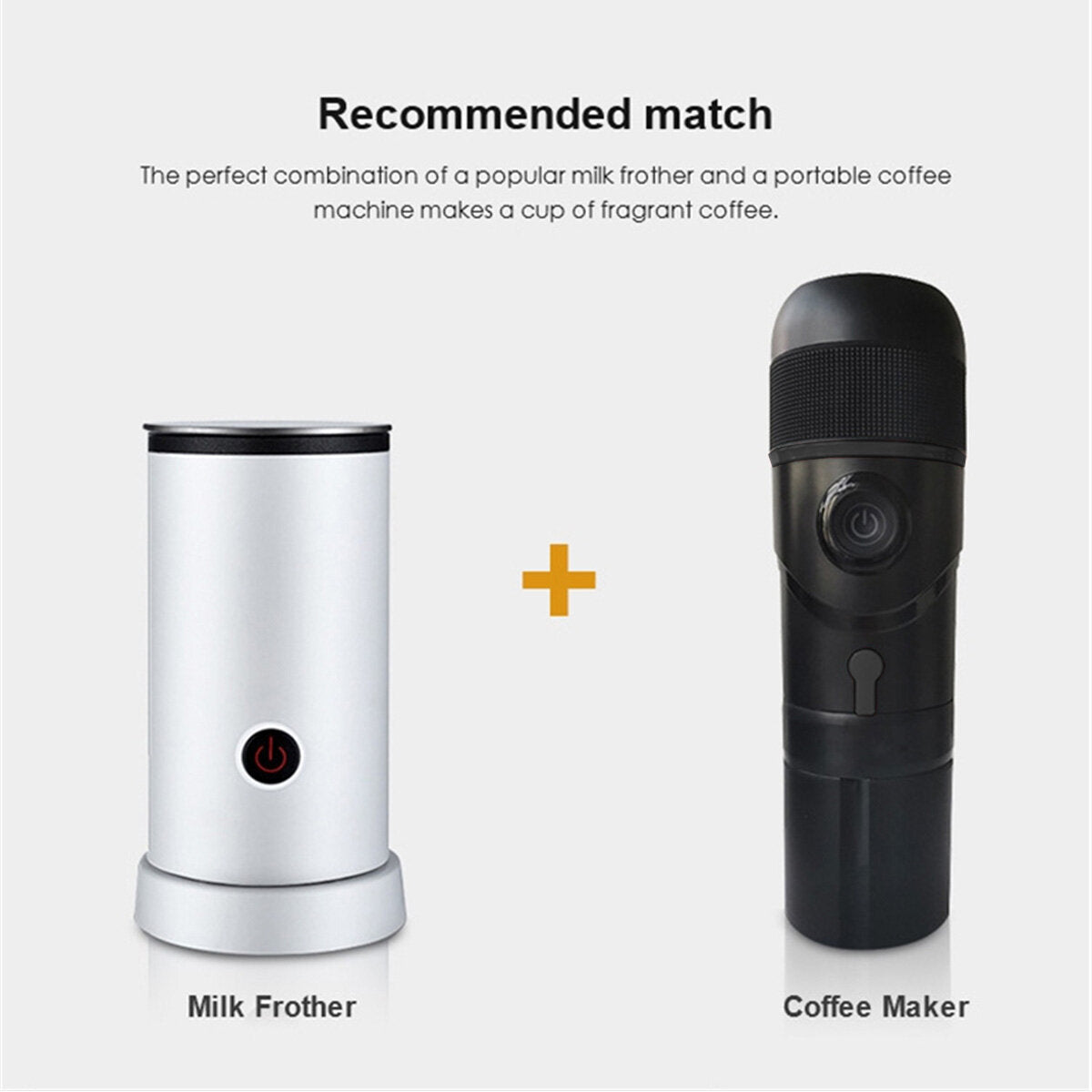 Car Capsule Coffee Machine Electric Large Capacity Outdoor Portable Travel Home Coffee Machine,80W 60ml