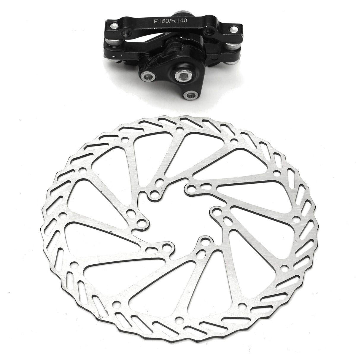160MM MTB Bike Mechanical Disc Brake Front and Rear Brake Set