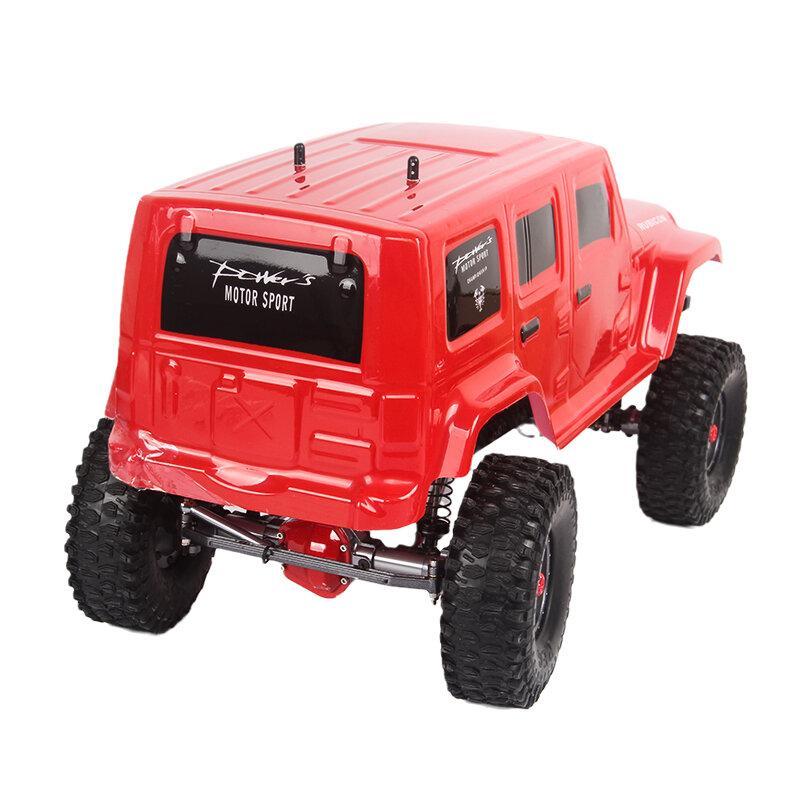 2.4G Metal Chassis RC Car Crawler Off Road Vehicle Models 6000mah Two Three Battery
