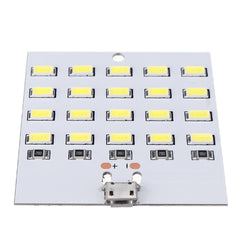 LED Light Source Plate Lamp Beads Lamp Board USB Aluminum Substrate Part For Stirling Engine