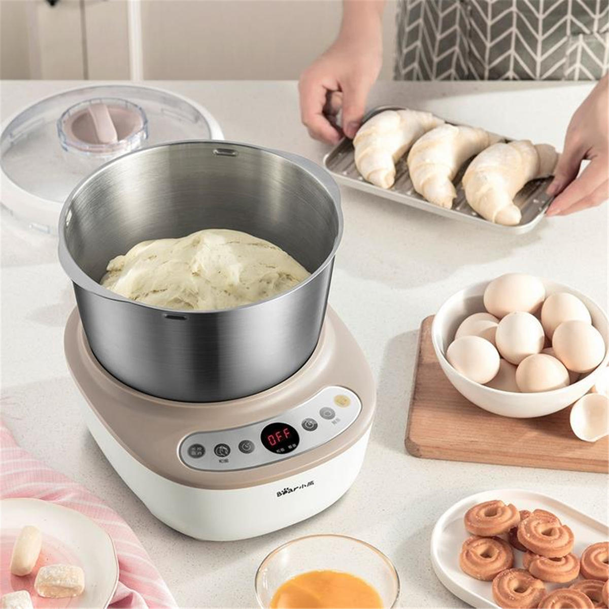Household Full-automatic Dough Maker Kneading Dough Fermentation Machine Blender