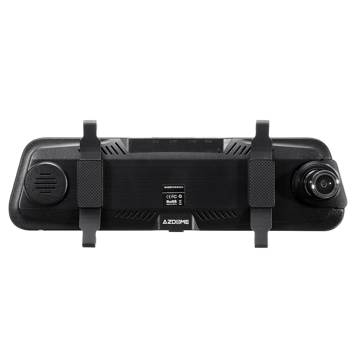 1080P Dash Cam Streaming Media Full-Screen Touching Car DVR ADAS Dual Lens Night Vision Auto Video Recorder With Rear View Camera