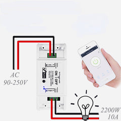 WiFi Switch Smart Universal Timer Remote Control Compatible With Smart Life Alexa Google Home Tuya Smart APP