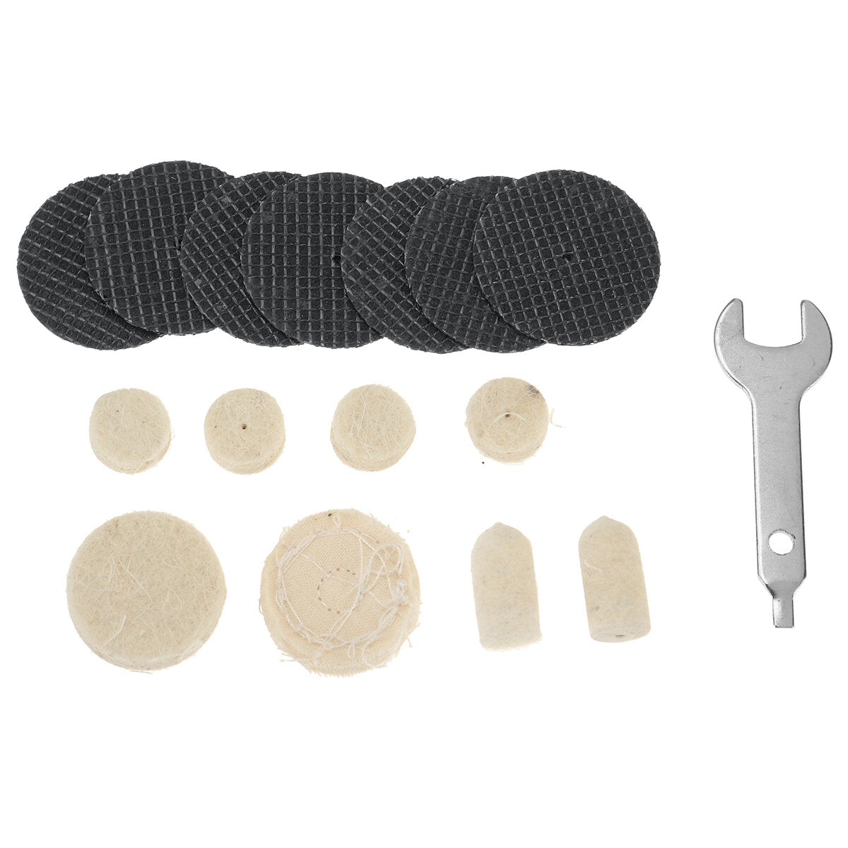 314pcs DIY Electric Grinder Accessories Polishing Wheel Grinding Sanding Disc for Electric Sanding Tools