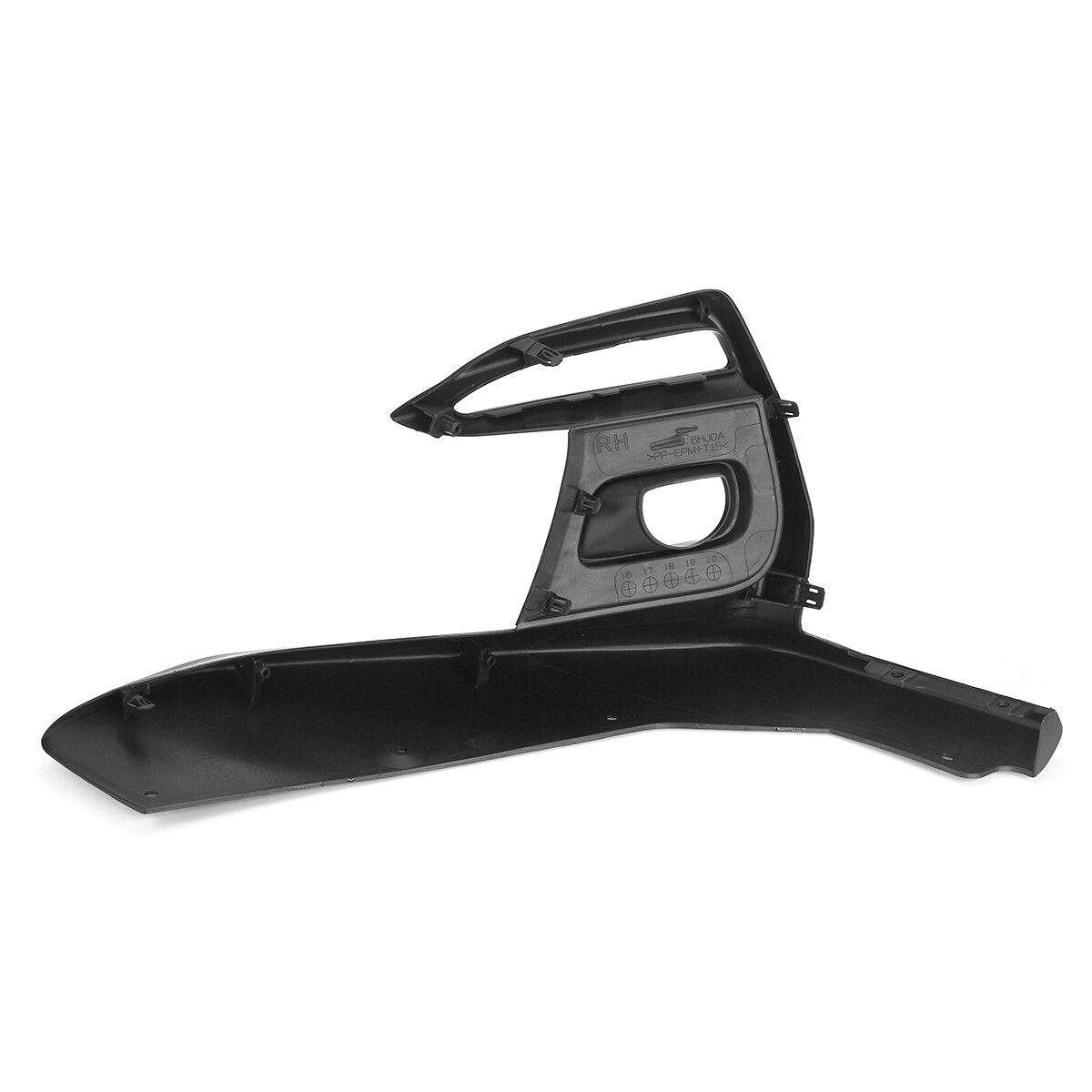Gloss Black Fog Light Lamp Bezel Bumper Cover Cap For Infiniti Q50 Sport 2018-2020