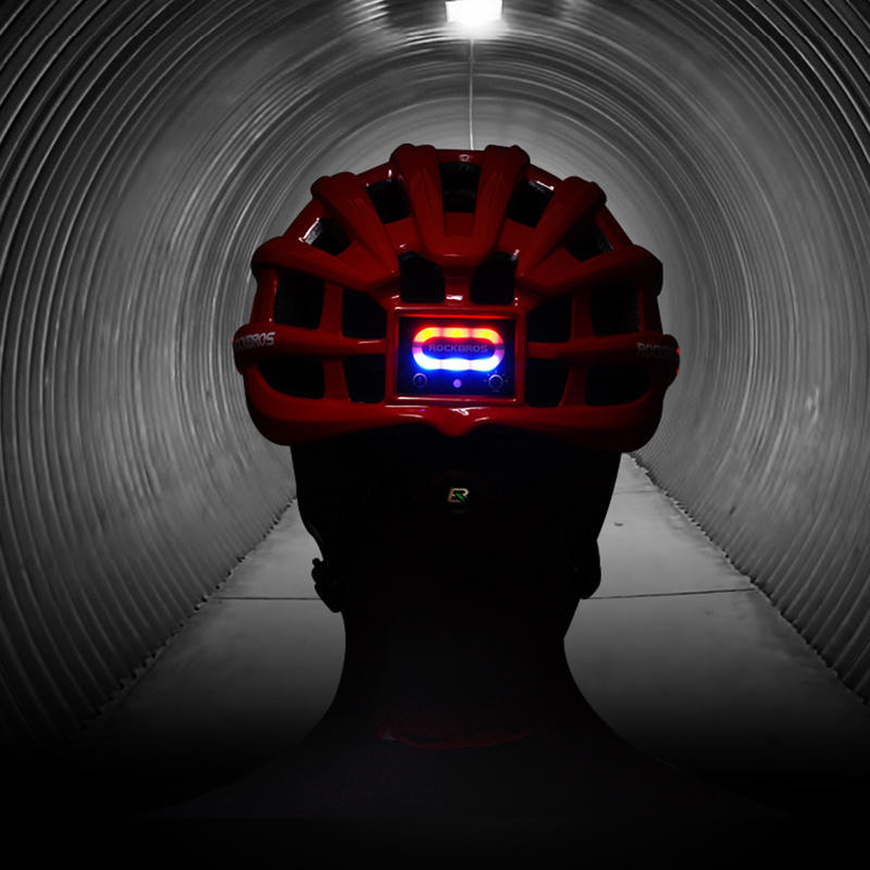 400 Lumens 3 Modes Cycling Helmet Waterproof Ultralight Helmet Intergrally-molded Mountain