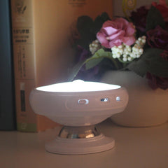 360 Rotation Human Body Sensor LED Night Light Magnetic Holder USB Rechargeable Lamp