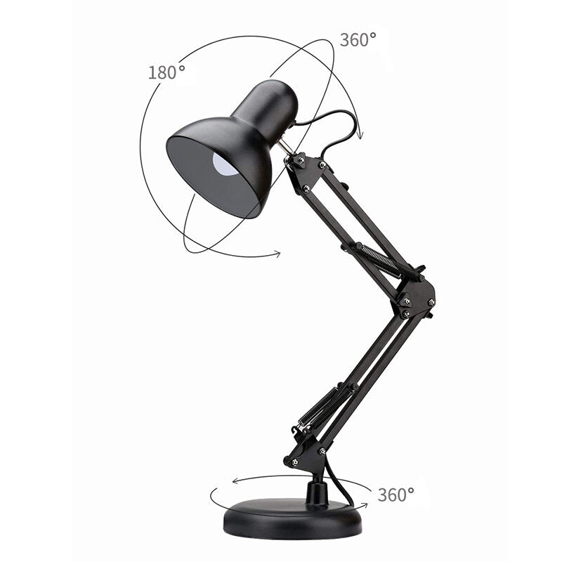 LED Lampe Schreibtischlampe Arbeitslamp Leselampe Beleuchtung Tischlampe Bulb not included