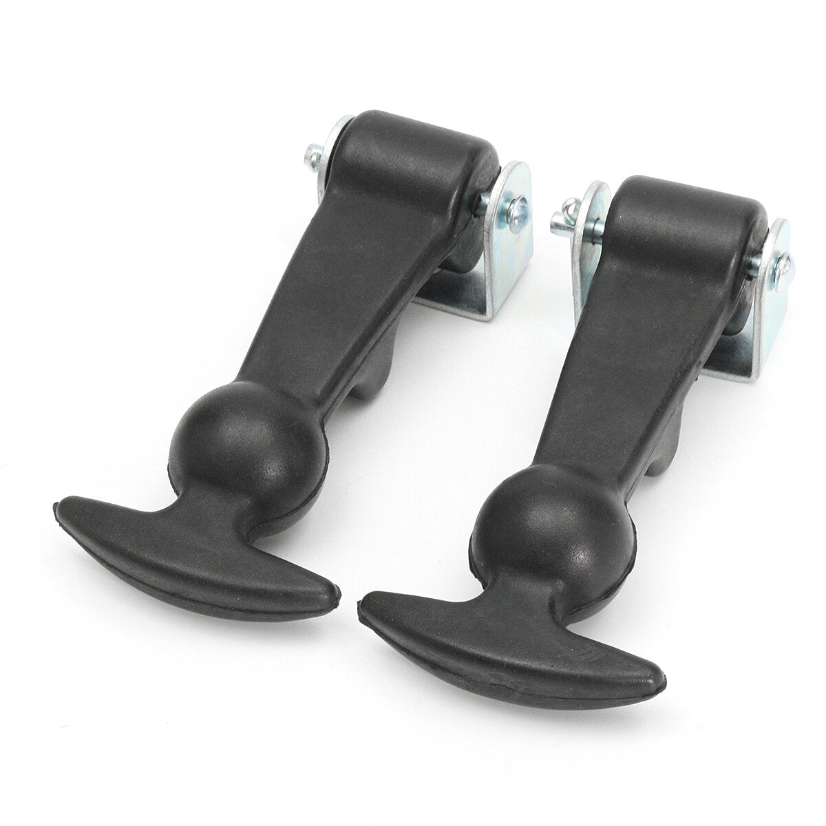 2pcs Bonnet Fastener 112mm Rubber Door Catch Rally Car Horsebox Trailer