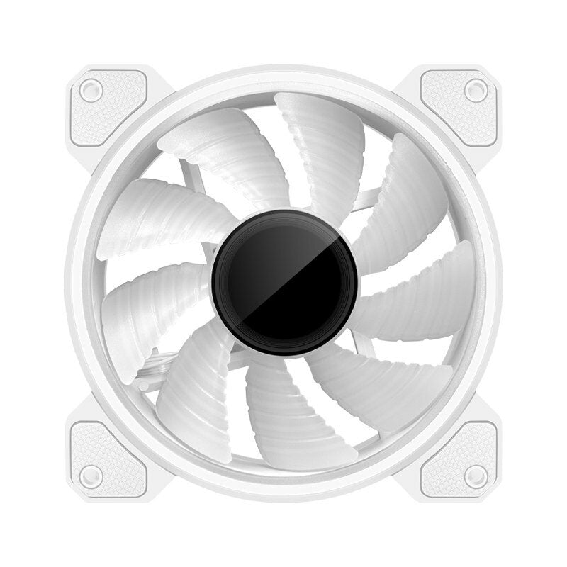 12cm PC Computer Case Fan Cooling Cooler 5V 3Pin/4Pin Adjustable RGB Silent Chassis Cooler Radiator