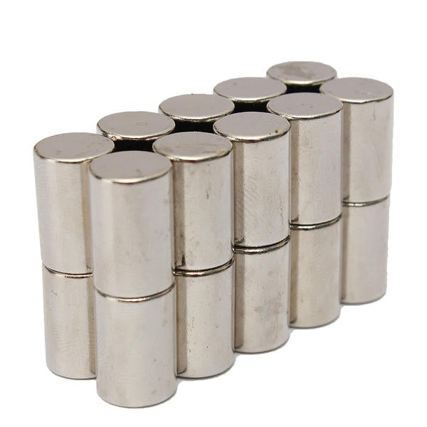 20pcs N50 10mmx15mm Super Strong Round Rare Earth Neodymium Magnets