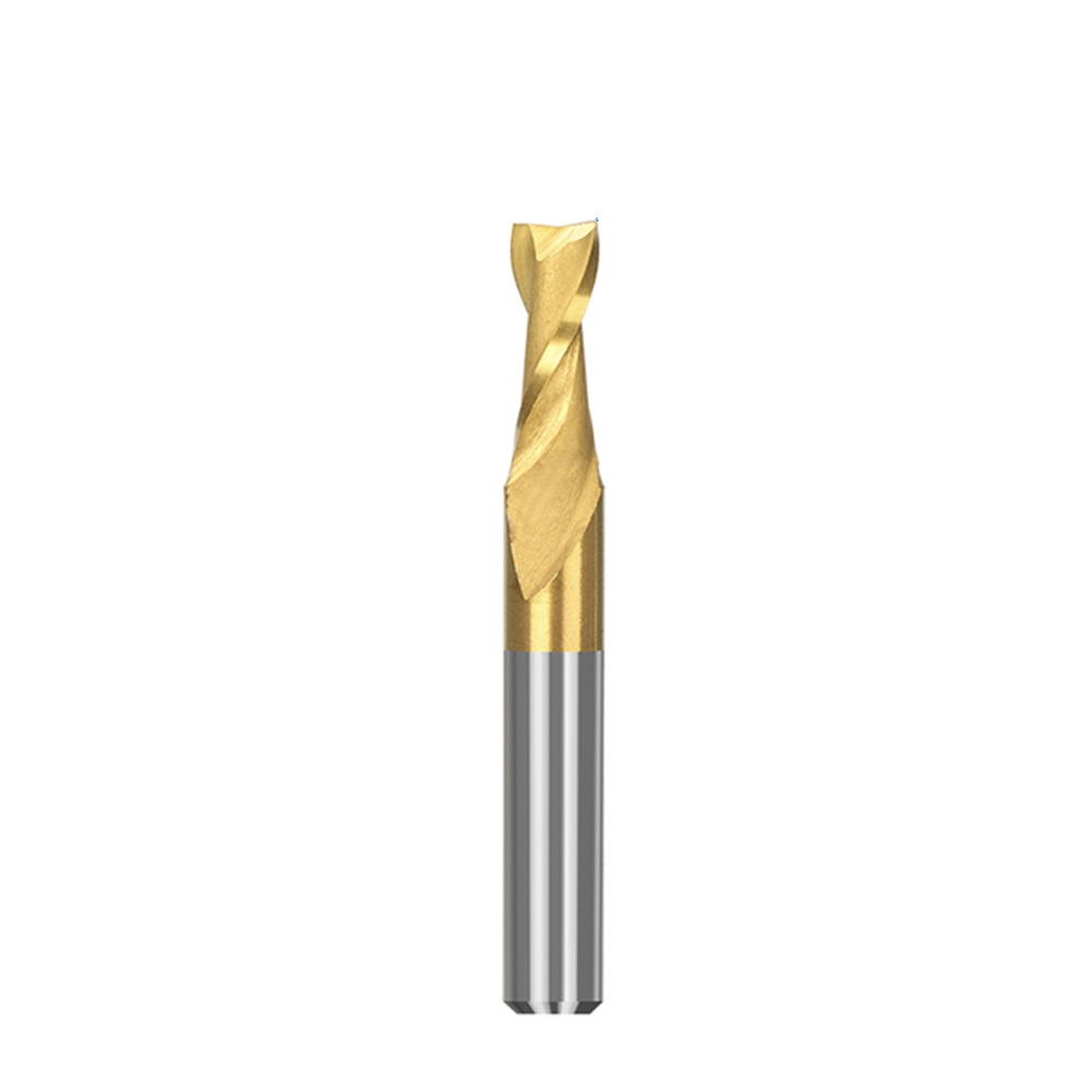 11pcs 2-12 HSS Milling Cutter 2 Flute Spiral End Mill for Wood Metal Aluminum Tool CNC Router Bit