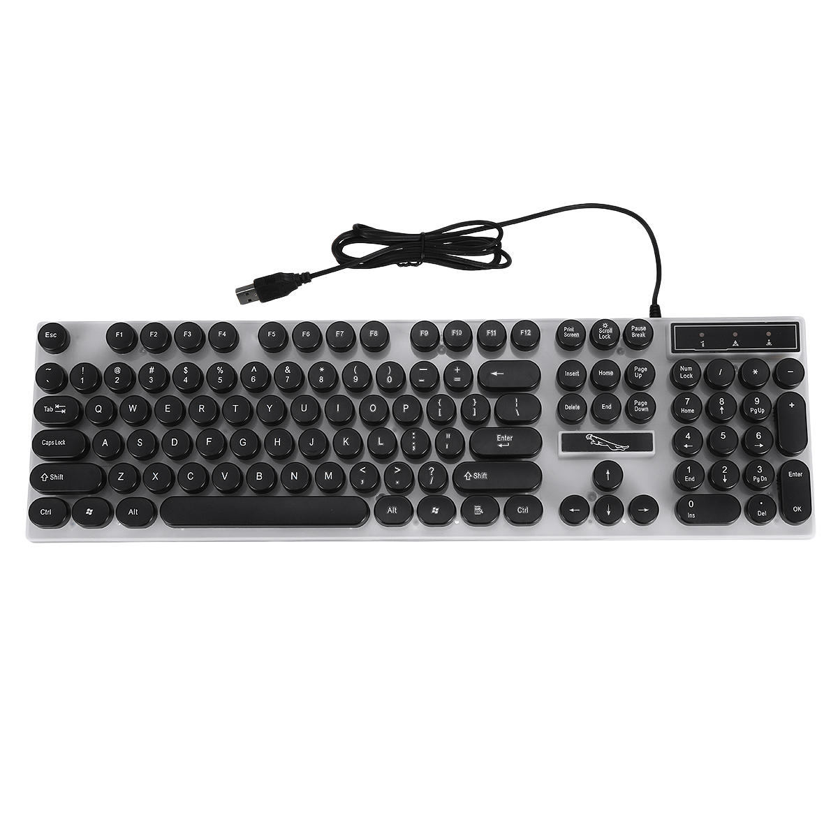104 Keys Colorful Backlight USB Wired Gaming Keyboard and Gaming Mouse Combo for PC Laptop