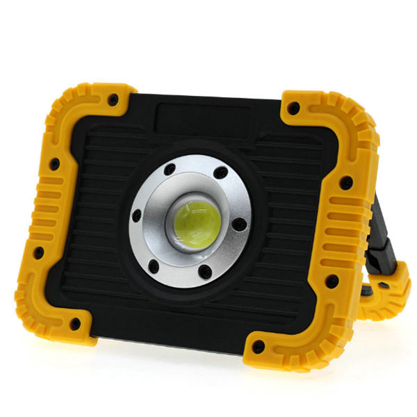Portable LED Work Light USB Rechargeable 360Adjustable Flashlight w/ Light Bulb