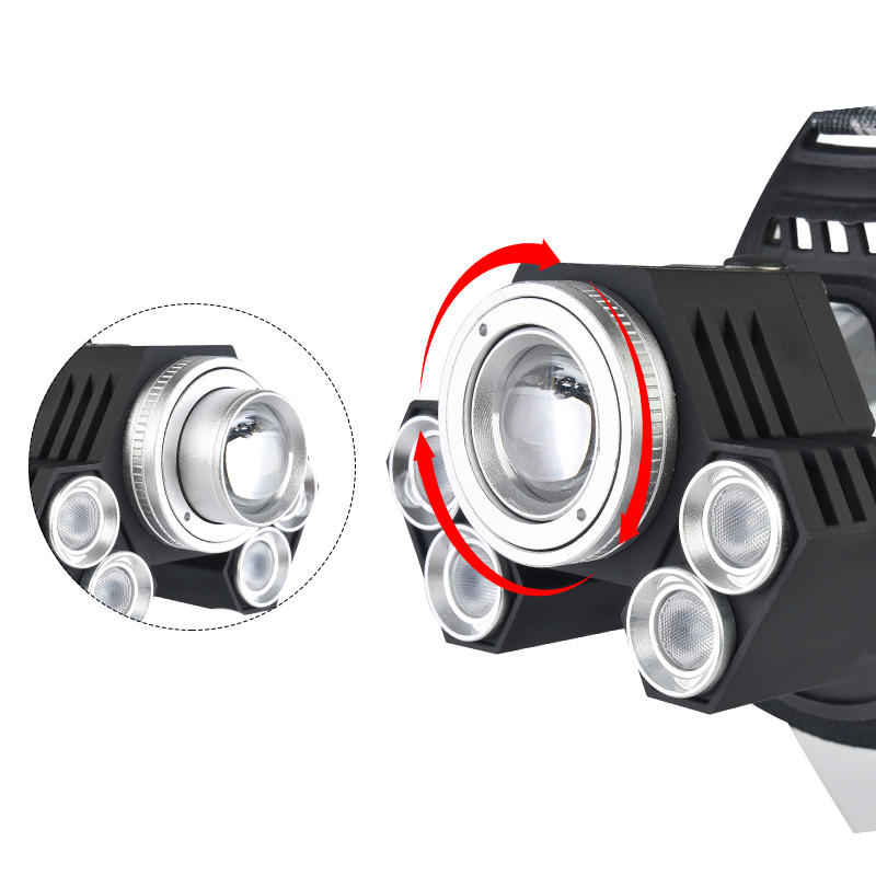 USB Headlamp Camping Hunting Bike Bicycle Cycling Motorcycle Electric 18650