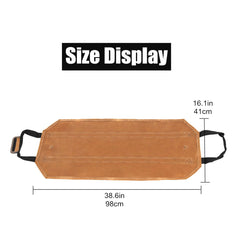Firewood Carrier Holder Canvas Tote Bag Wood Bag Wood Storage Organizer Waterproof Portable Outdoor Camping