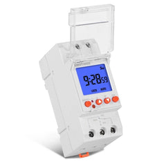 LCD Backlight Display TM928 Rail Timer 1 Second Min Interval 7 Days Programmable Rail Timer,85-265V 16A/30A