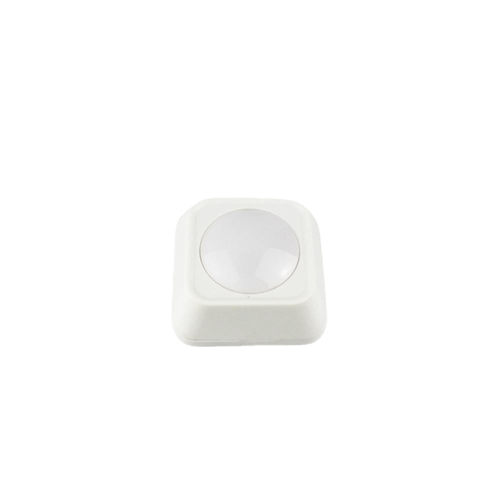 3pcs / 6pcs Colorful Remote Control Pat Night Light for Wardrobe Kitchen Bedroom Cabinet Square Shape