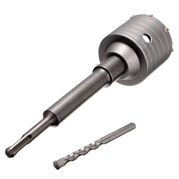 65mm Hole Saw Cutter Drill Bit with SDS Plus Shank for Concrete Cement Stone Wall