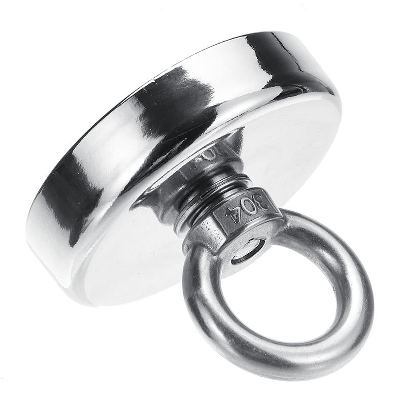 D48mm Round Neodymium Magnet Salvage Recovery Fishing Kit with 20M Rope