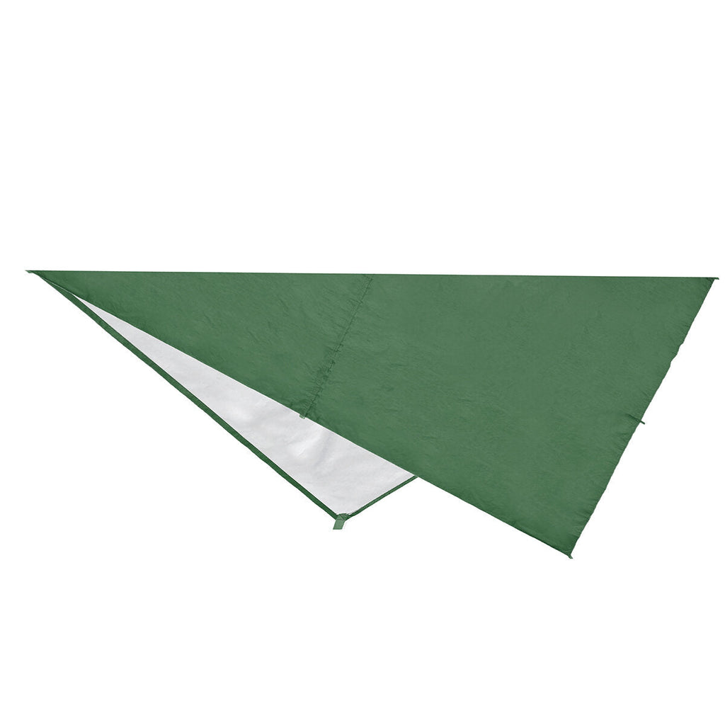 210T Portable Lightweight Outdoor Awning Camping Tent Tarp Shelter Hammock Cover Waterproof Rain Tarp Shelter Tent Sunshade with Bag