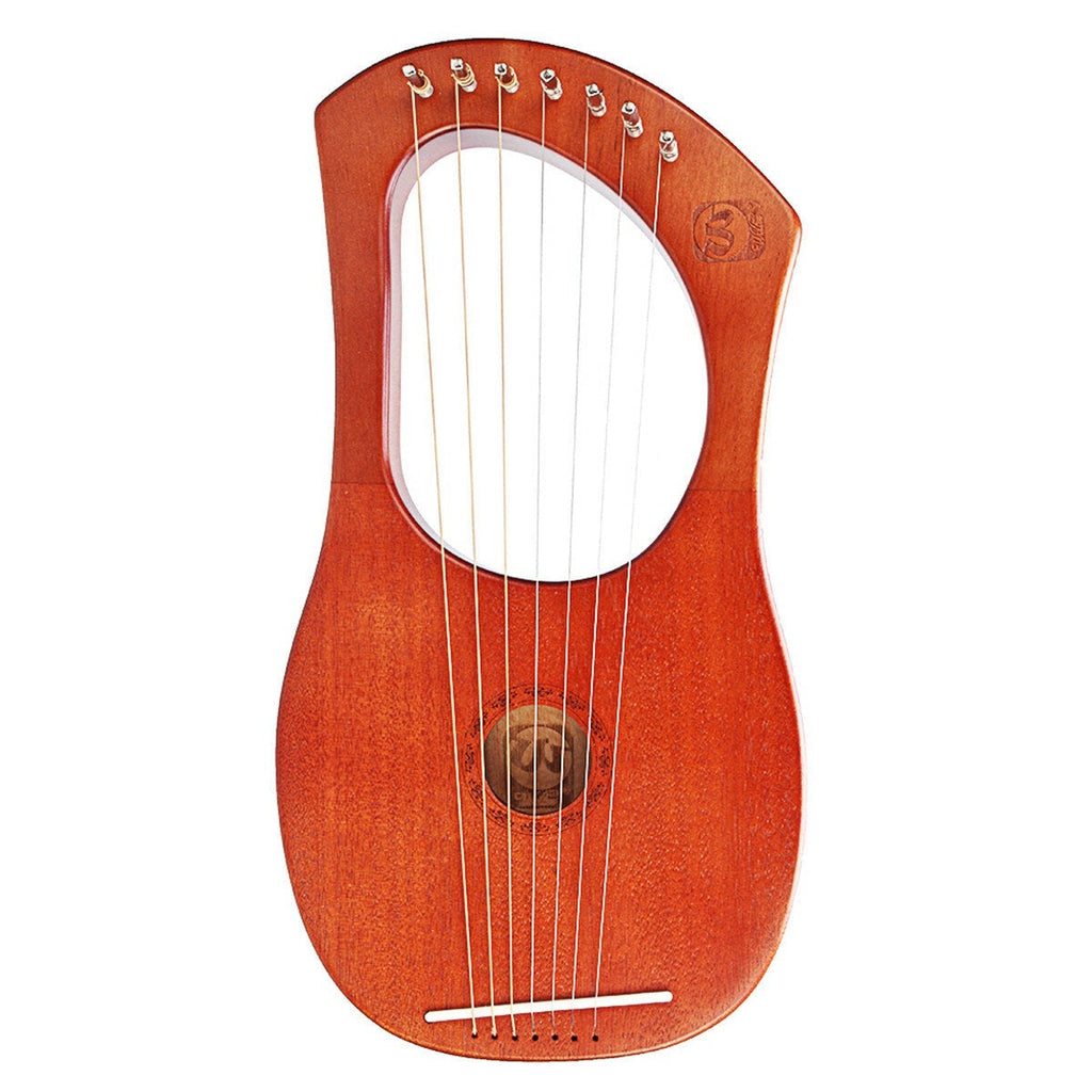 7-String Mahogany Wood Iyre Harp With Bag Tunning Tool