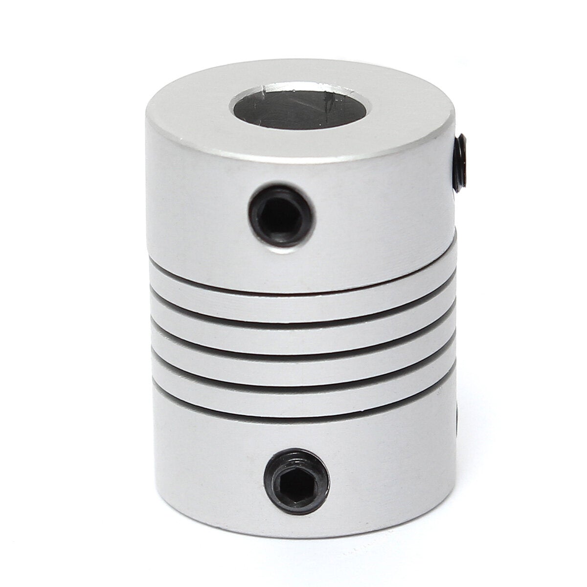 8mm x 10mm Aluminum Flexible Shaft Coupling OD19mm x L25mm CNC Stepper Motor Coupler Connector