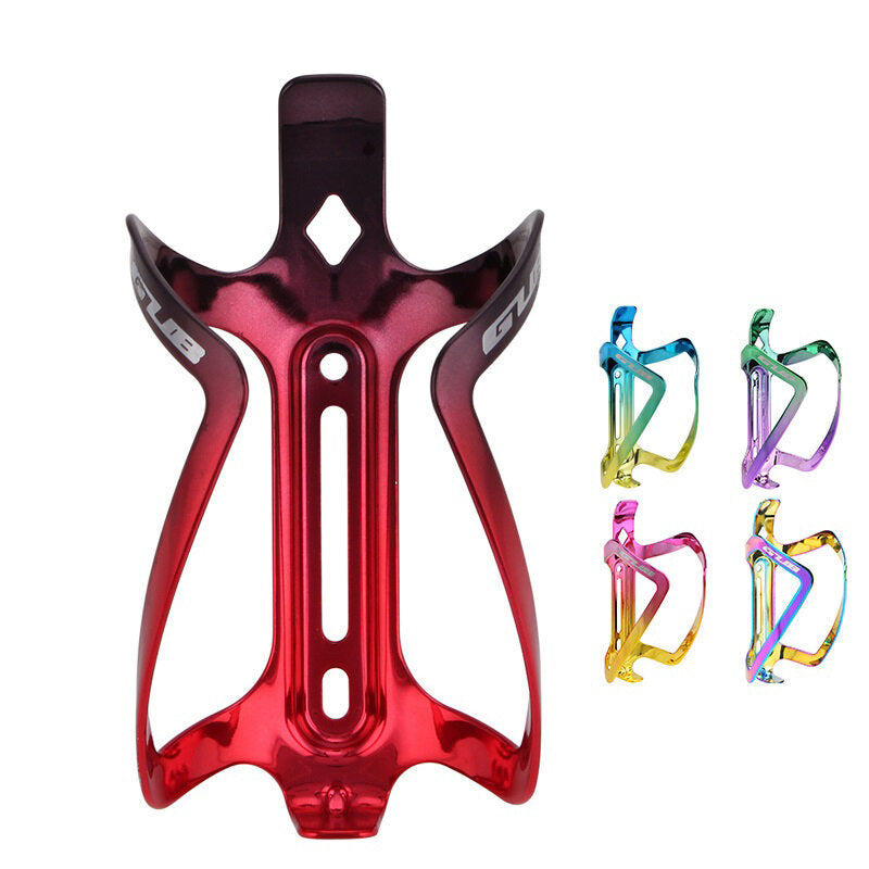 Aluminum Bicycle Water Bottle Holder Bike Mount Ultra Light Electroplated Colorful Cycling Bike Bottle Cage