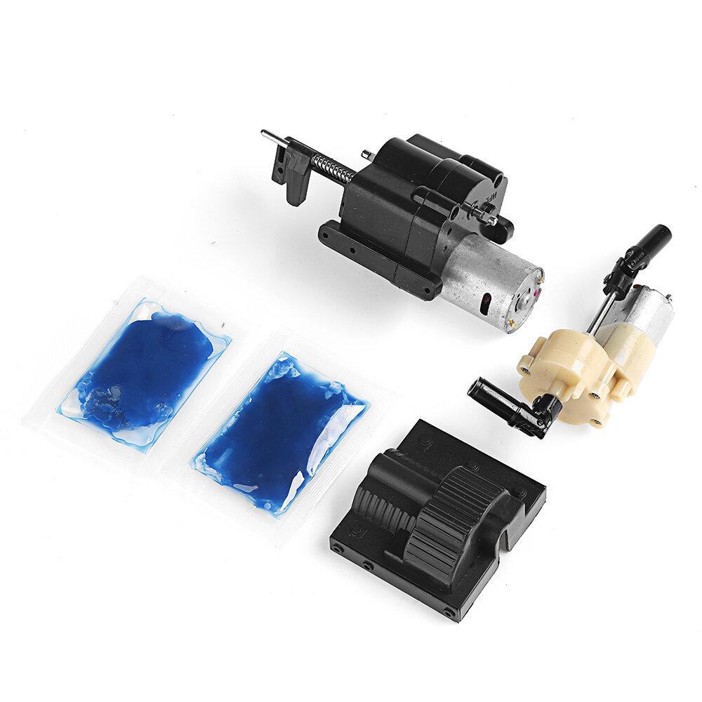 4WD RC Car Vehicles Kit with Dual Speed Gear Case Metal Drive Shaft Axle Case Brass Gear