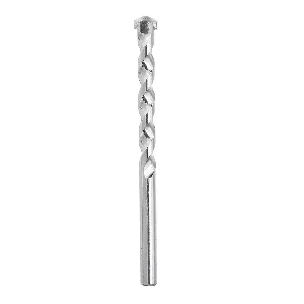 5pcs 4/5/6/8/10mm Straight Impact Drill Round Shank Cement Wall Twist Drill Bit Set