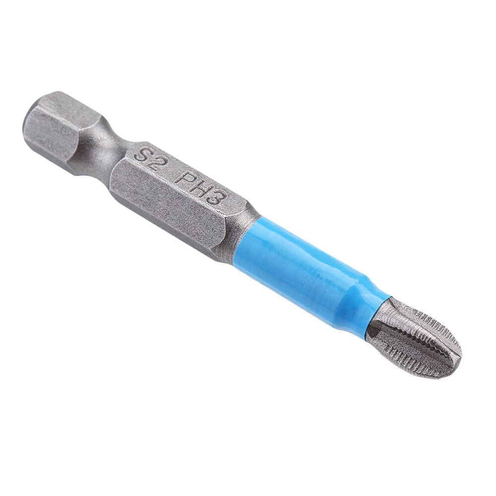 12pcs Screwdriver Bit 1/4 Inch Hex Shank Anti Slip PH2 Phillips Magnetic Impact Screwdriver Bits