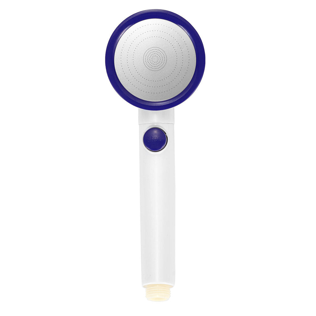One Button Water Stop Pressurized Shower Nozzle Household Hand Held Rain