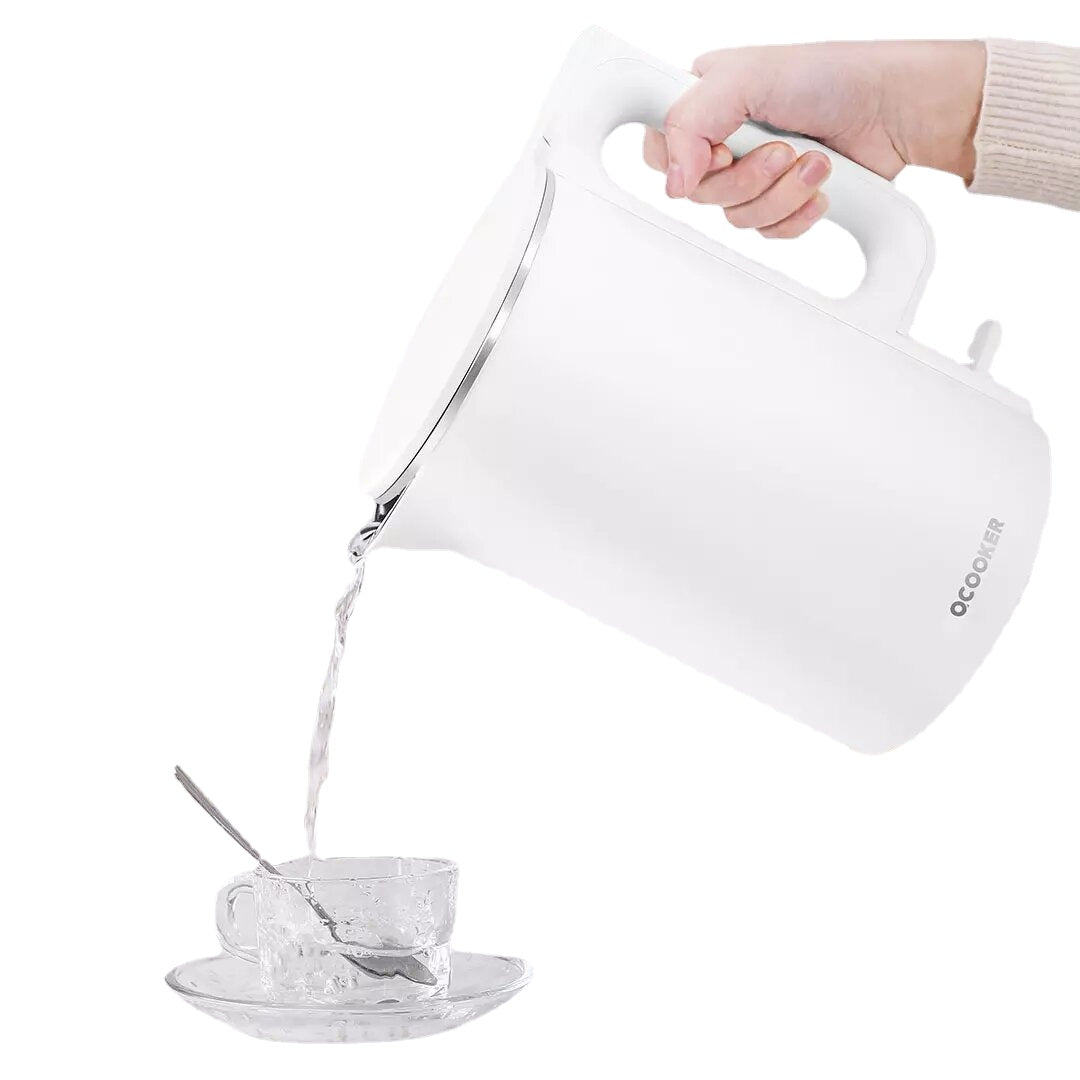 Electric Kettle One Key Keep Warm Double Anti-scalding 304 Stainless Steel 1500W