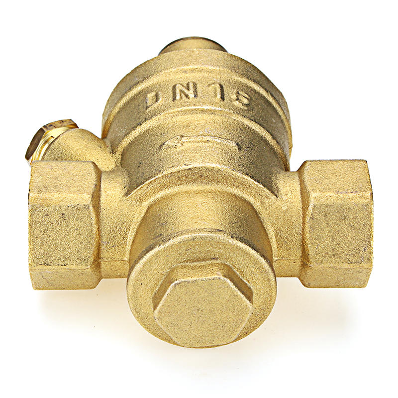 Brass Adjustable Water Heater Pressure Reducing Valve 1/2" 3/4" 1" 1-1/4" 1-1/2" 2" Safety Relief Valve Pressure Regulator Controller