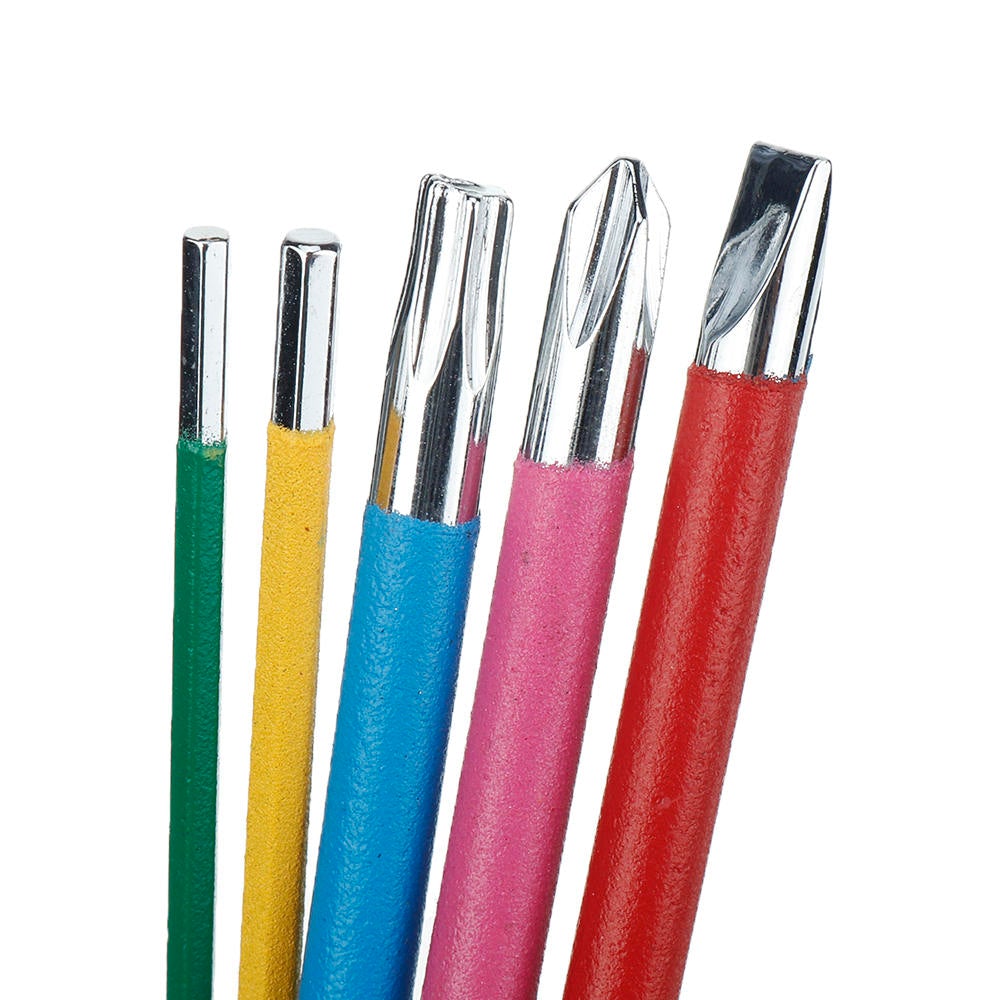 9Pcs 1.5mm-10mm Mini All-in-one Colorful Ball-End Hex L Wrench Key Screwdriver Set Powerful Repair Tools