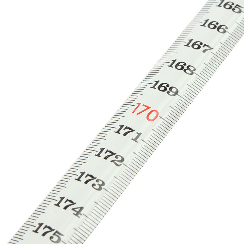 2M Height Ruler Meter Gauge Measure Home Office Use Adult Children Ruler Height Measuring Measurement Tape