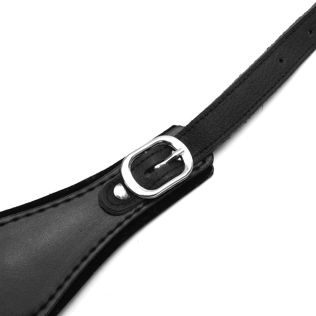 4Pcs/set Adjustable Black Leather Shoulder Accordion Strap for 80/96/120 Bass