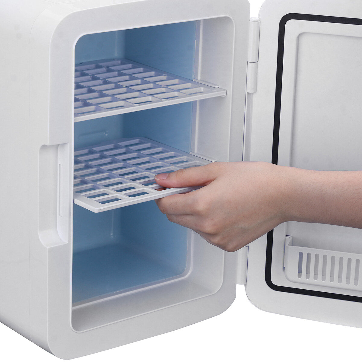 10L Mini Car Refrigerator Fridge With Smart Thermostat LCD Touch Screen Portable For Home / Car