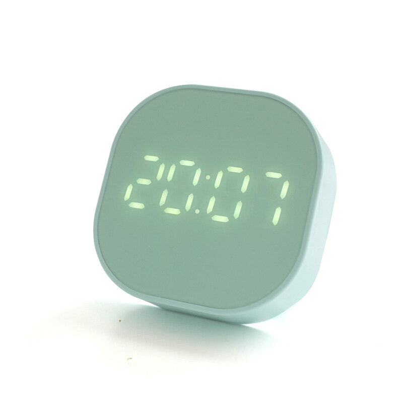 Timing Smart Small Alarm Clock Square Mini Cartoon Simple Digital Clock Luminous Electronic Clock