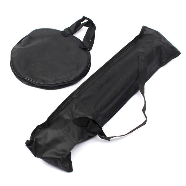8'' 21cm Rubber Dumb Drum Practice Pads Set with Stand