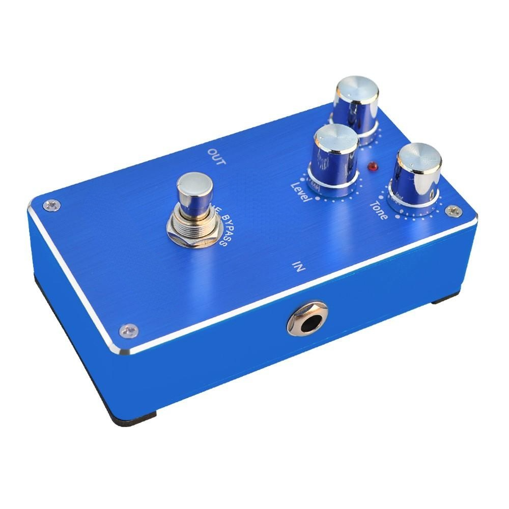 Blues Distortion Electric Guitar Effect Pedal Aluminum Alloy Housing True Bypass