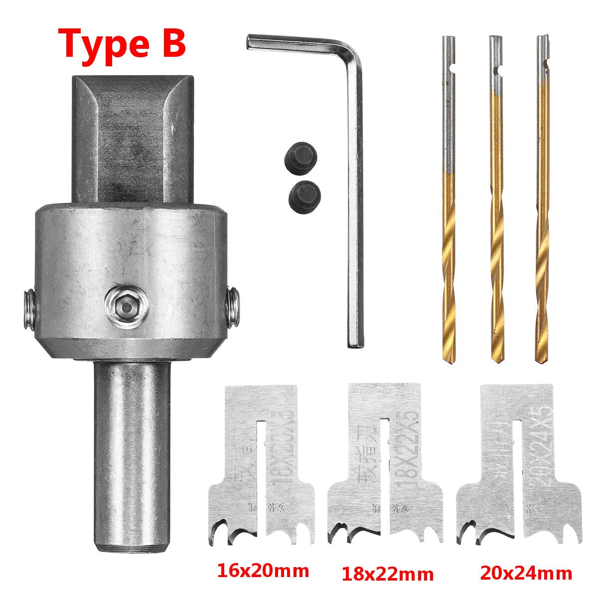 8pcs Ring Cutter Removal Bead Drill Barrel Bead Cutter Drill Bit Woodworking Tool