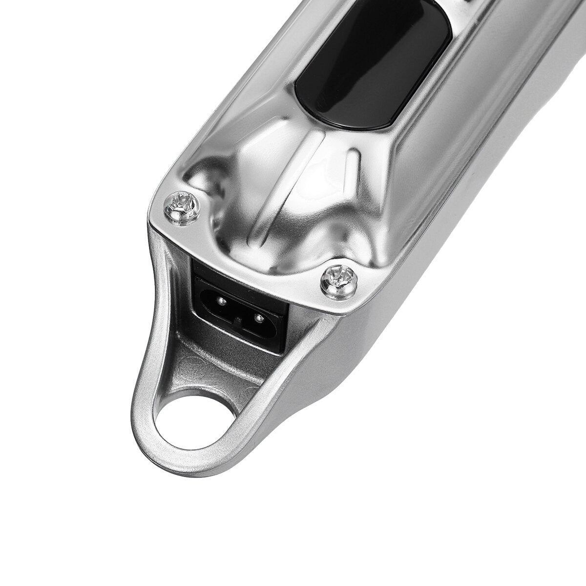 Stainless Steel Hair Clipper Display Adult USB Rechargeable Push Shear Beard Razor Hair Clipper