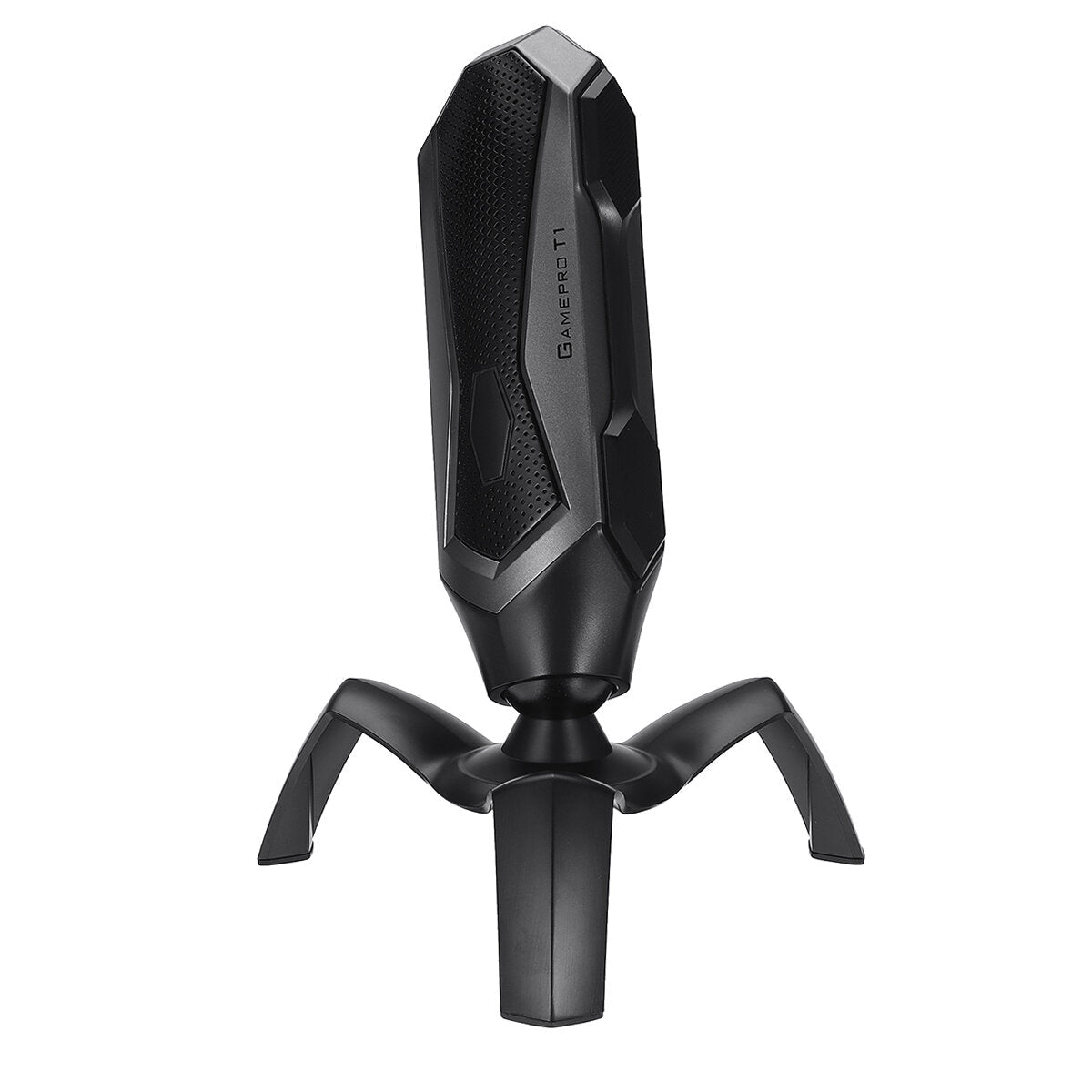 USB Wired RGB Light Gaming Condenser Microphone Plug and Play Type-C Cardioid Pattern Desktop