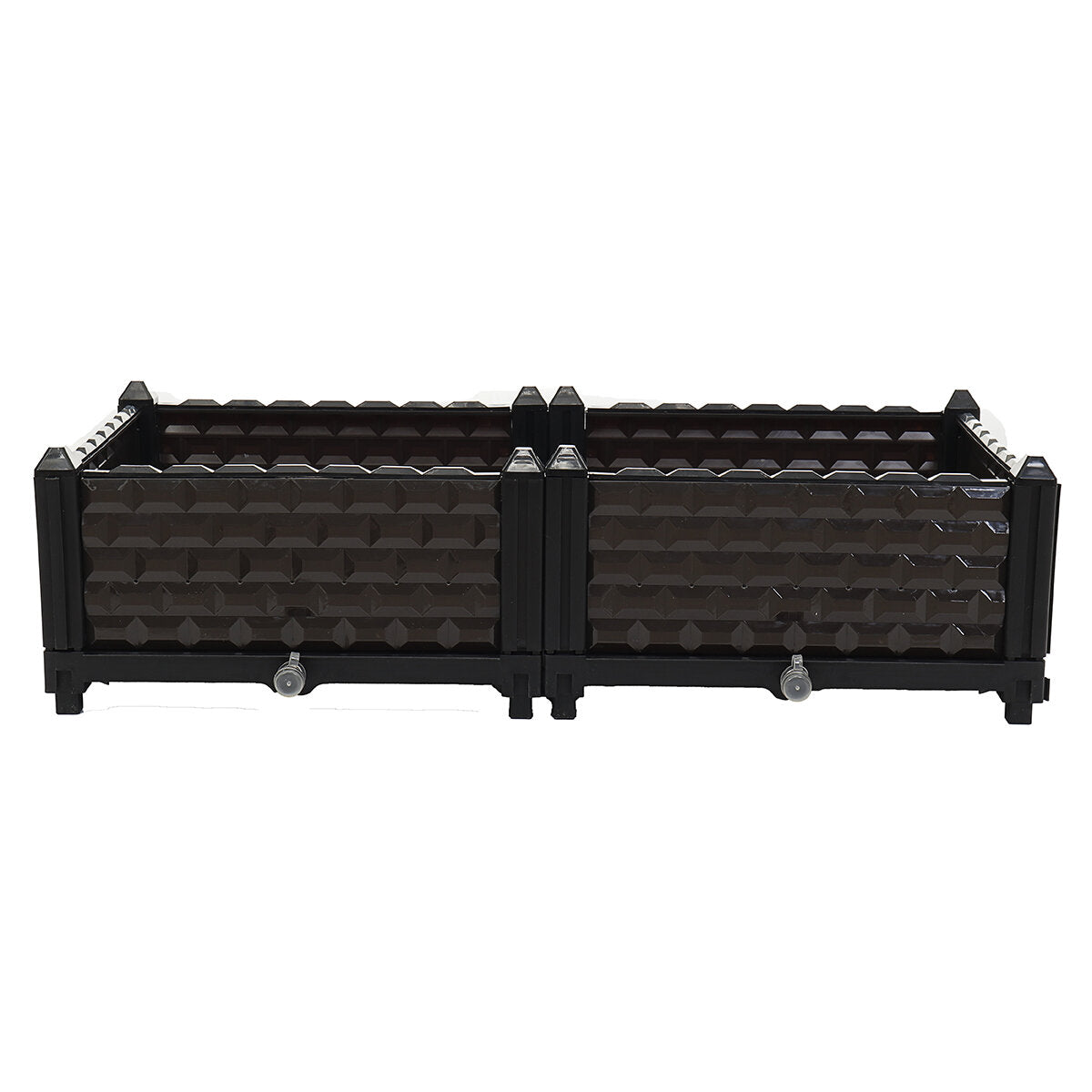 Raised Garden Bed Flower Vegetable Planter Herb Box Planter Deck Indoor Outdoor