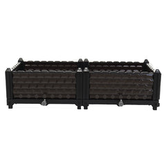 Raised Garden Bed Flower Vegetable Planter Herb Box Planter Deck Indoor Outdoor