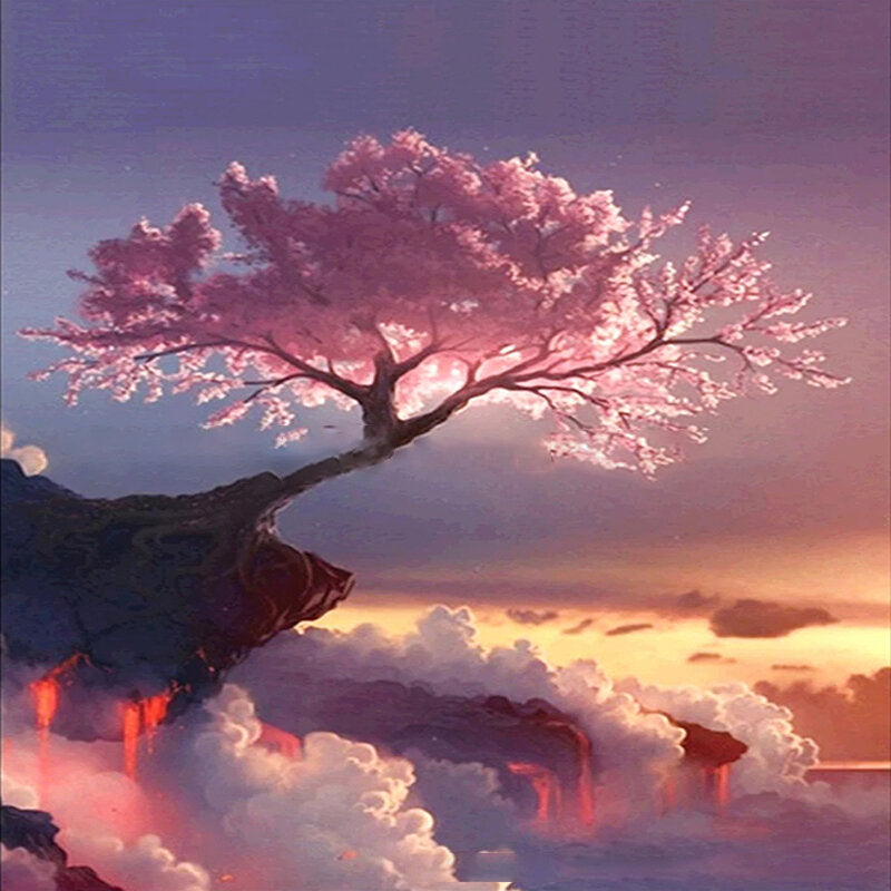 Diamond Painting Landscape Sunset Sea View Embroidery Cross Stitch Kit Painting DIY Home Decoration