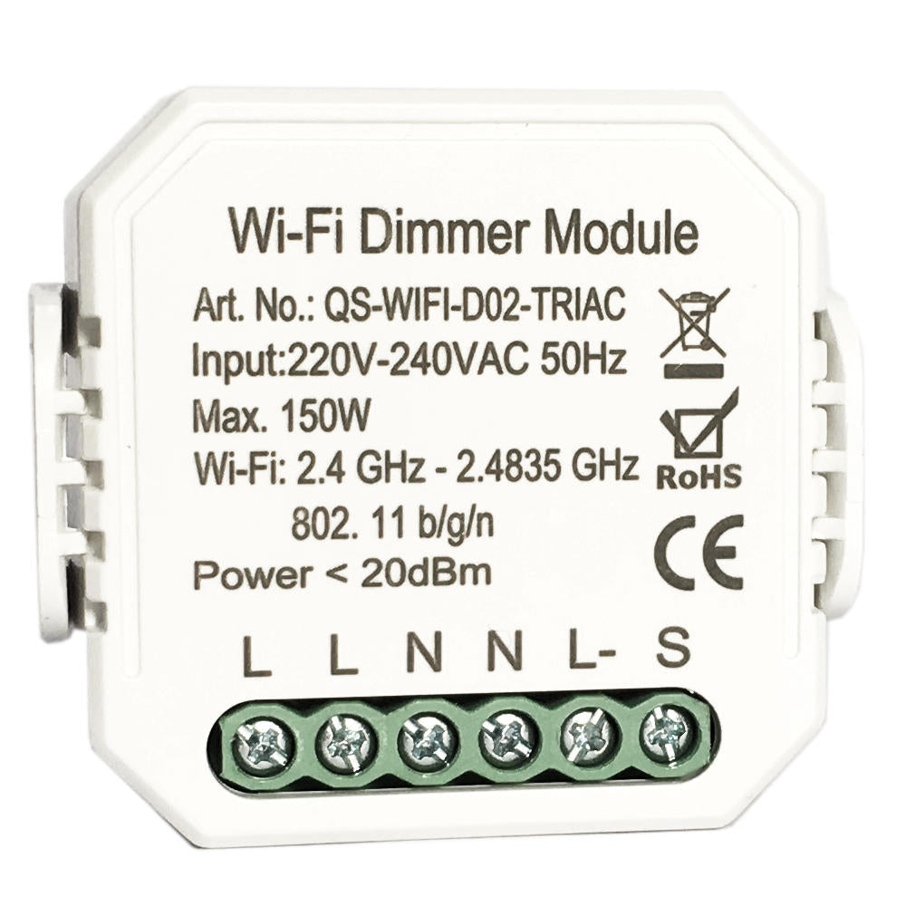 DIY Smart WiFi Light LED Dimmer Switch Smart Life/Tuya APP Remote Control 1/2/3 Way Switch Works With Alexa Echo Google Home