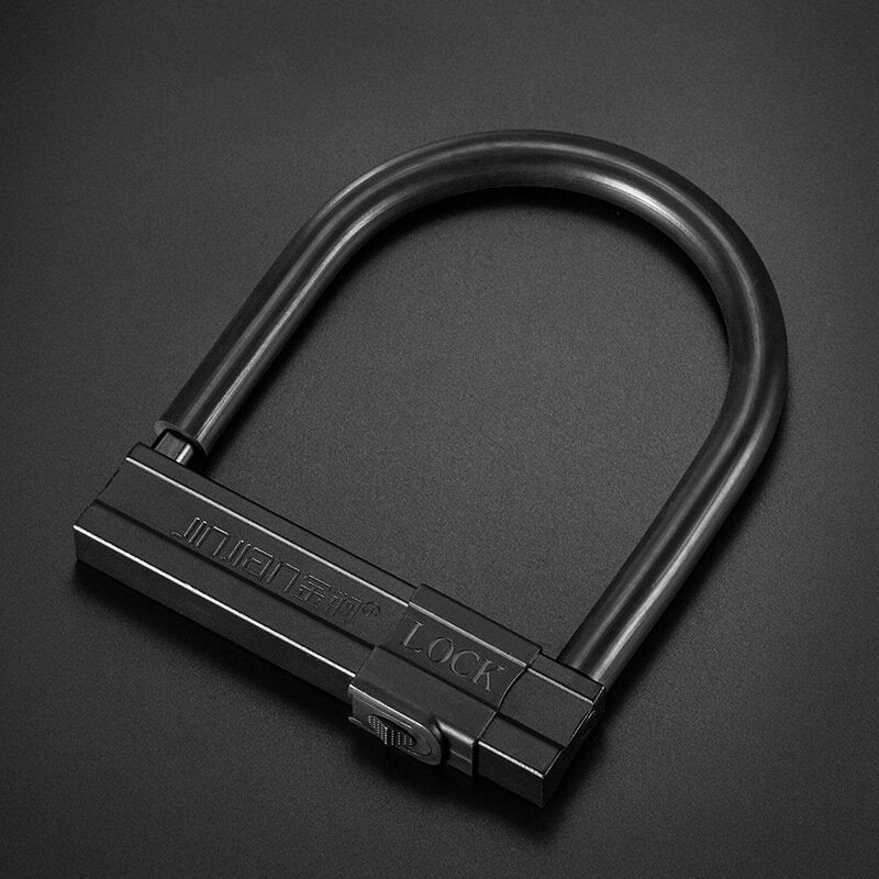 Bicycle U Lock Anti-theft Safety Motorcycle Scooter Cycling Lock with 3 Keys Outdoor Camping Travel